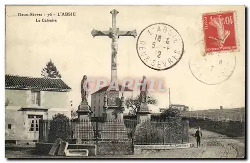 L&#39Ansie Cartes postales Le calvaire