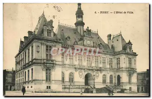 Niort Cartes postales L&#39hotel de ville