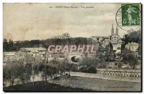 Niort Ansichtskarte AK Vue generale