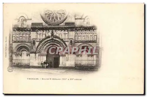 Thouars Cartes postales Eglise St medard