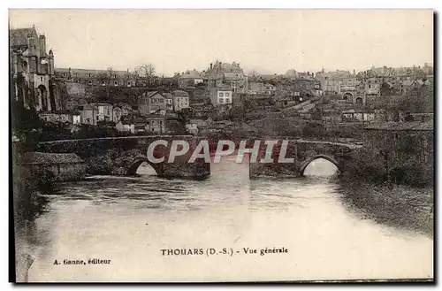 Thouars Cartes postales Vue generale