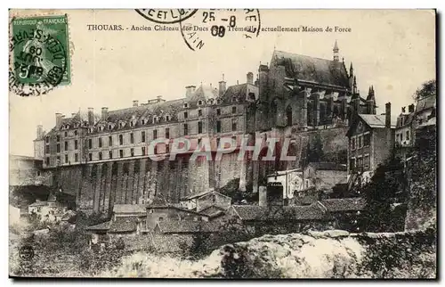 Thouars Ansichtskarte AK Ancien chateau des Ducs de la Tremoille actuellement Maison de force