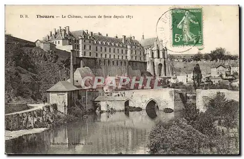 Thouars Cartes postales Le chateau Maison de force depuis 1871