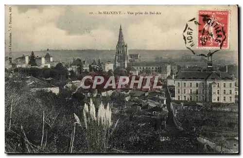 Saint Maixent Cartes postales Vue prise de Bel Air