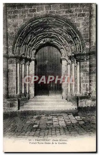 Airvault Cartes postales Portail Notre DAme de la Couldre