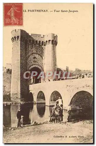 Parthenay Cartes postales Tour Saint Jacques