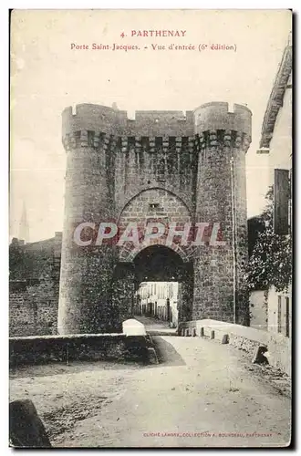 Parthenay Cartes postales Porte Saint Jacques Vue d&#39entree