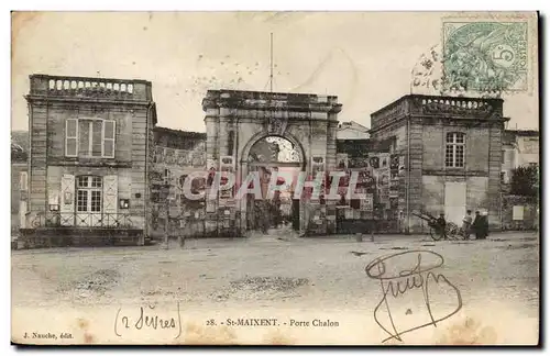 Saint Maixent Cartes postales Porte Chalon