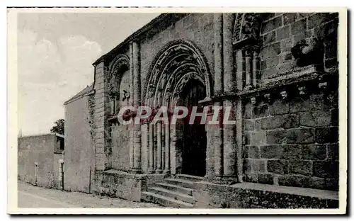 Parthenay Ansichtskarte AK Notre DAme de la Coudre