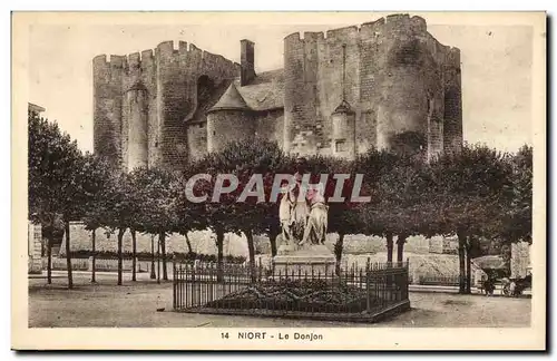 Niort Cartes postales Le donjon