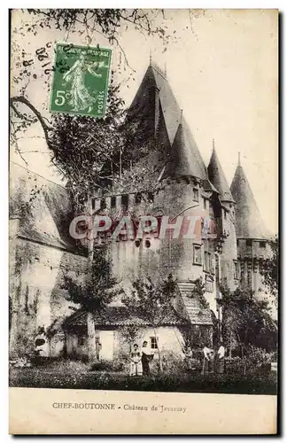 Chef Boutonne Cartes postales Chateau de Javarray