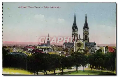 Niort Cartes postales Eglise Saint Andre