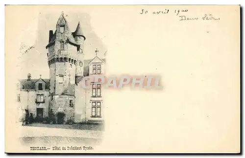 Thouars Cartes postales Hotel du President Tyndo