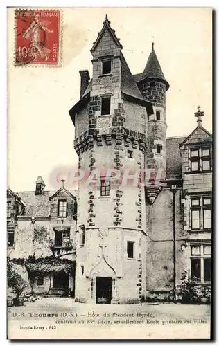 Thouars Cartes postales Hotel du President Hyndo