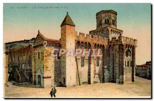 Royat Cartes postales La vieille eglise