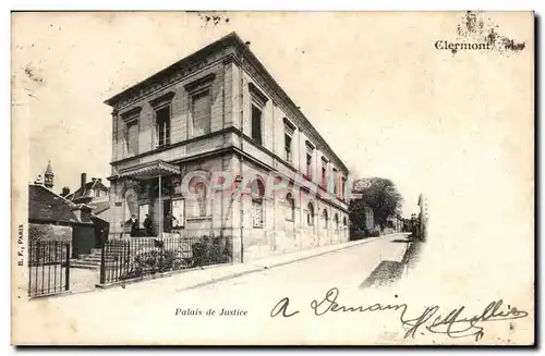 Clermont - Palais de Justice - Cartes postales