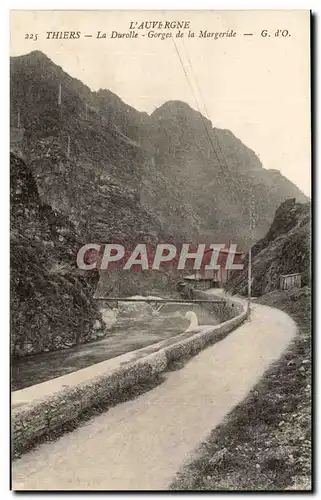 Thiers - La Durolle - Les Gorges de la Margeride - Ansichtskarte AK