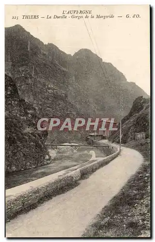 Thiers - La Durolle - Les Gorges de la Margeride - Cartes postales