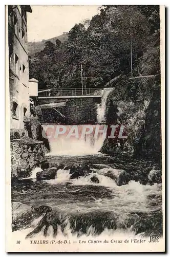 Thiers - Les Chutes de Creux de l&#39ELFer - Cartes postales