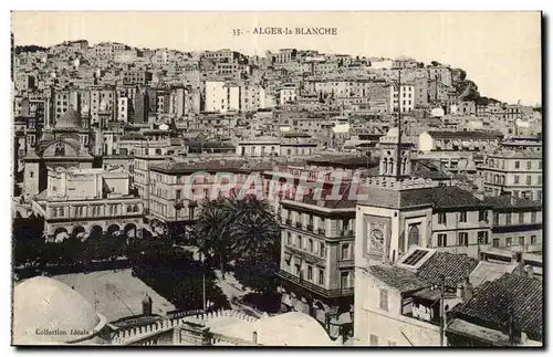 Alger la blanche Ansichtskarte AK