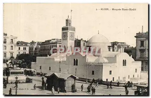 Alger Ansichtskarte AK Mosquee Djema Djedid