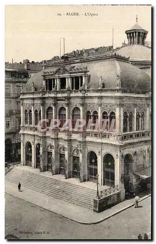 Alger Cartes postales l&#39opera