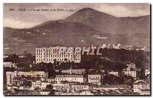 Nice Cartes postales Vue sur Cimiez et les hotels