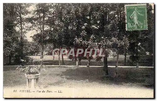 Vittel Cartes postales Vue du parc