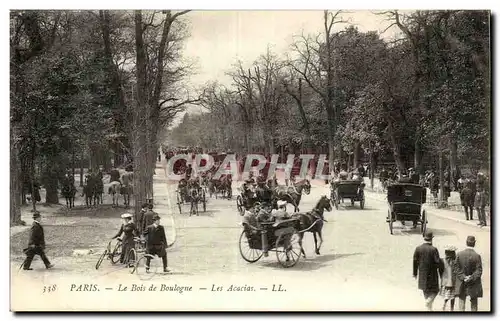 Paris Cartes postales Bois de Boulogne Les Acacias
