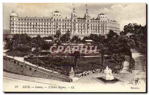 Nice Cartes postales Cimiez l&#39hotel Regina