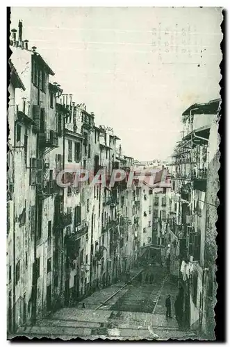 Nice Cartes postales Une rue du vieux Nice