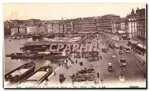 Marseille Cartes postales Le quai des Belges