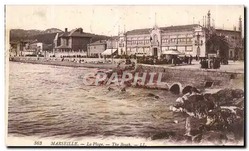 Marseille Cartes postales La plage