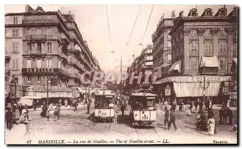 Marseille Cartes postales Rue de Noailles