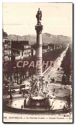 Marseille Cartes postales Fontaine Cantini