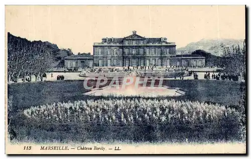 Marseille Cartes postales Chateau Borely