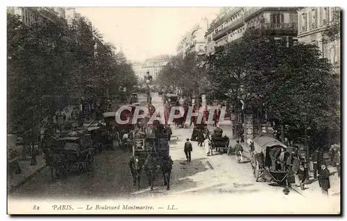 Paris Cartes postales Boulevard Montmartre