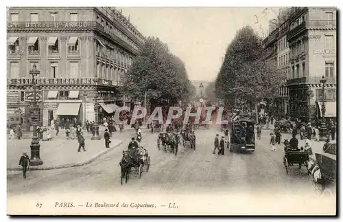 Paris Cartes postales Boulevard des Capucines