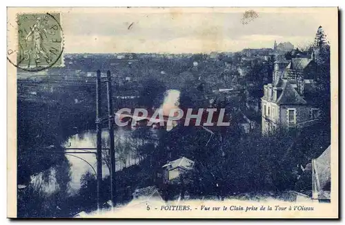 Poitiers Cartes postales Vue sur le Chain prise de la tour a l&#39oiseau