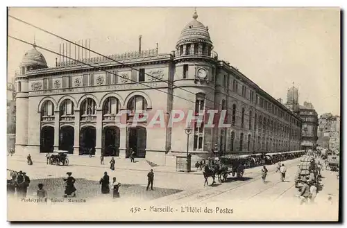 Marseille Ansichtskarte AK Hotel des Postes