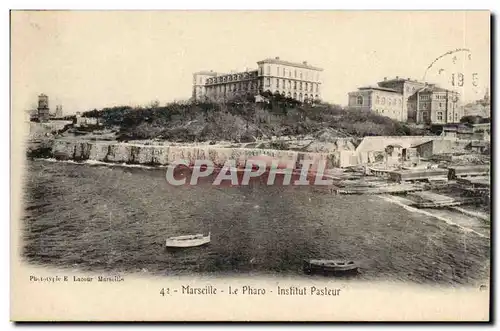 Marseille Cartes postales Le Pharo Institut Pasteur