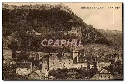 environs de Baume Cartes postales Le village