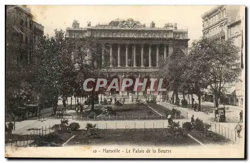 Marseille Cartes postales Le palais de la Bourse