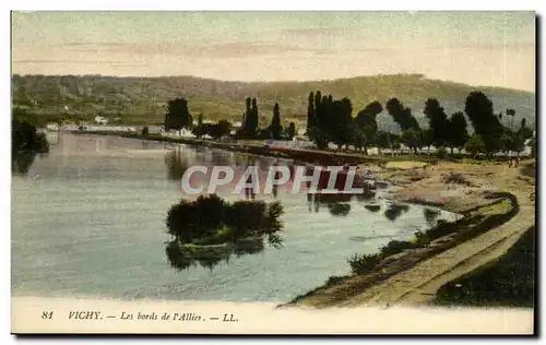 Vichy Cartes postales Les bords de l&#39Allier