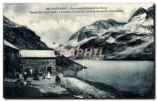 Dauphine Cartes postales Environs d&#39Allevard les Bains Massif des Sept Laus