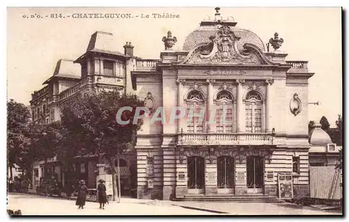 Chatelguyon Cartes postales le theatre