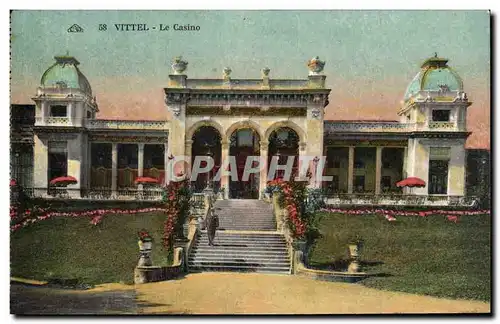 Vittel Cartes postales Le casino