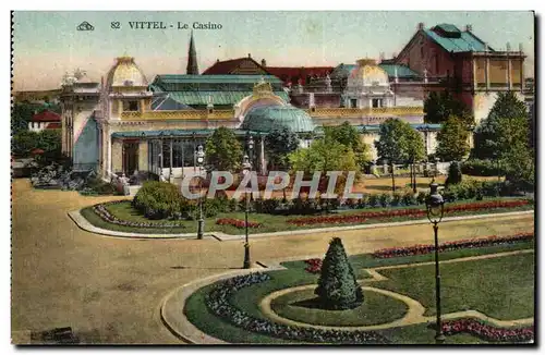 Vittel Cartes postales Le casino