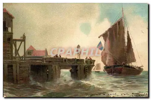 Cartes postales Fantaisie Bateau