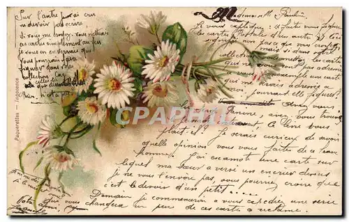 Cartes postales Fantaisie Fleurs